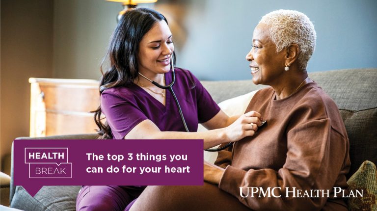 Health Break: The top 3 things you can do for your heart | UPMC ...